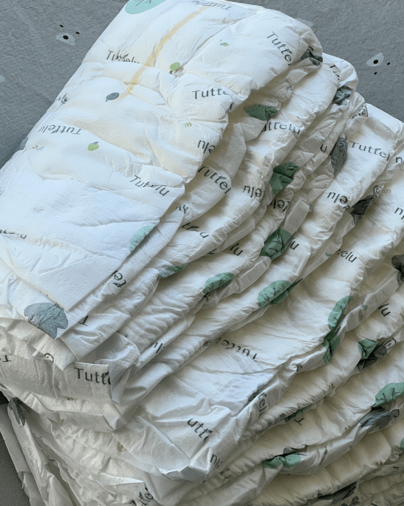 How many diapers does a baby use in a day?