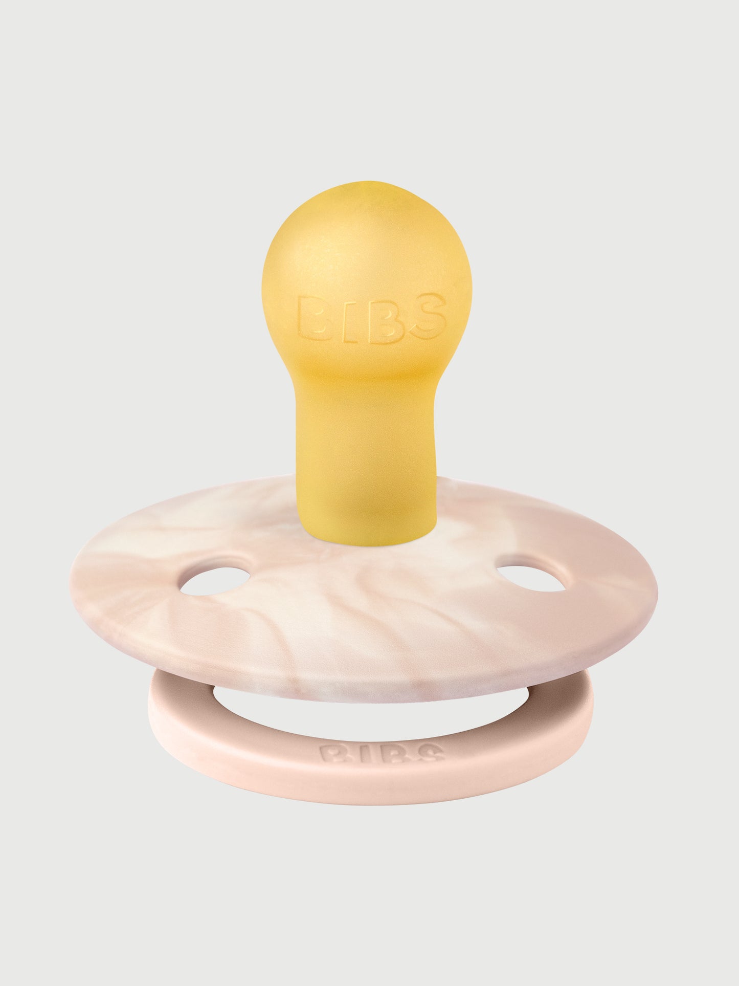 BIBS Color Tie Dye, rozmiar 1, róż/kość słoniowa