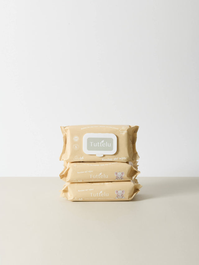 Bambus vådservietter