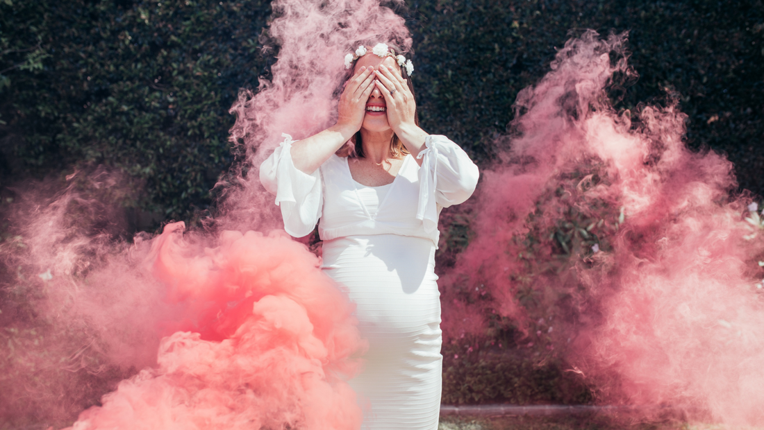 7 sjove ideer til en gender reveal