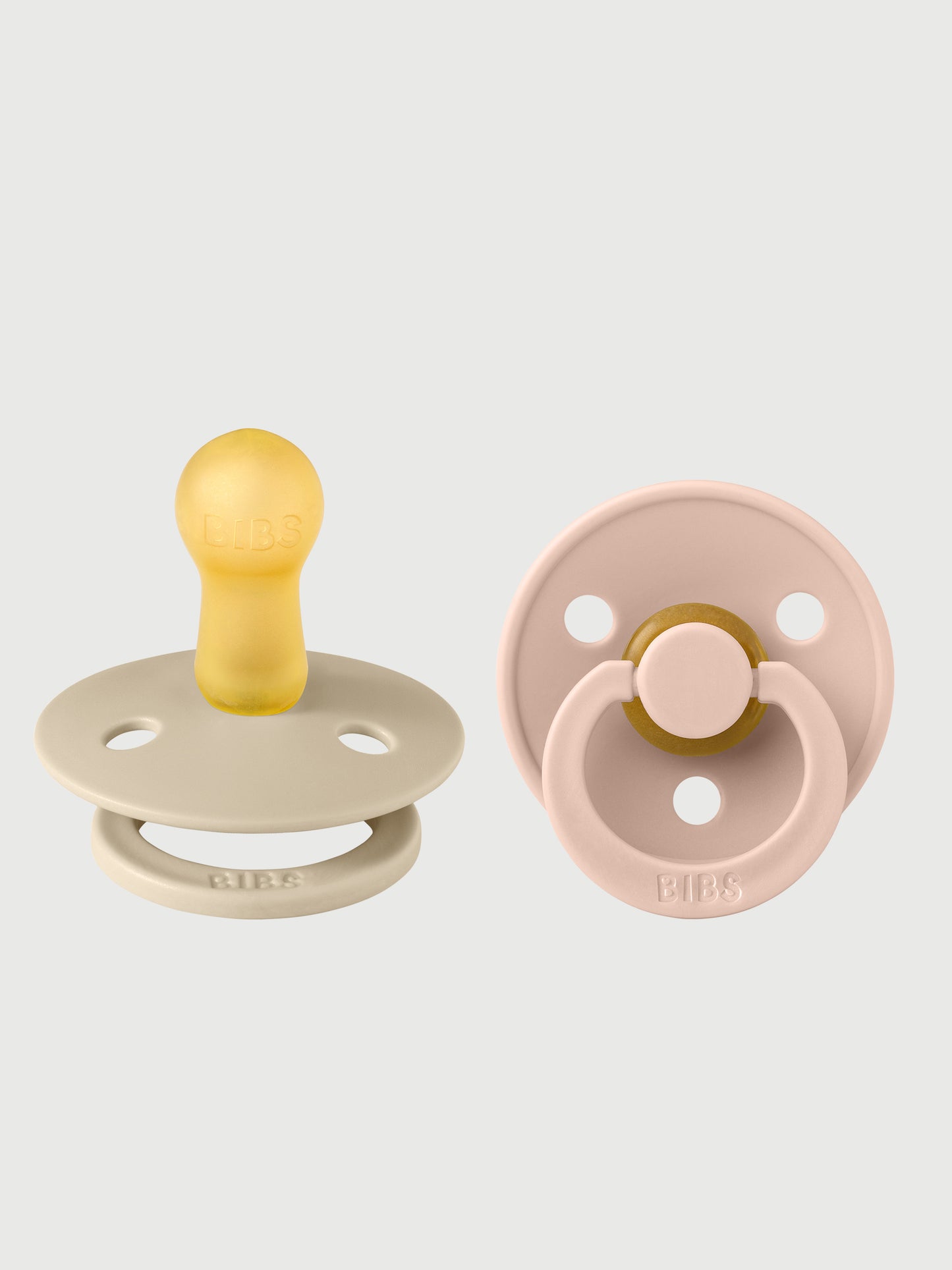 BIBS Colour 2 stk. Size 2 Vanilla/Blush