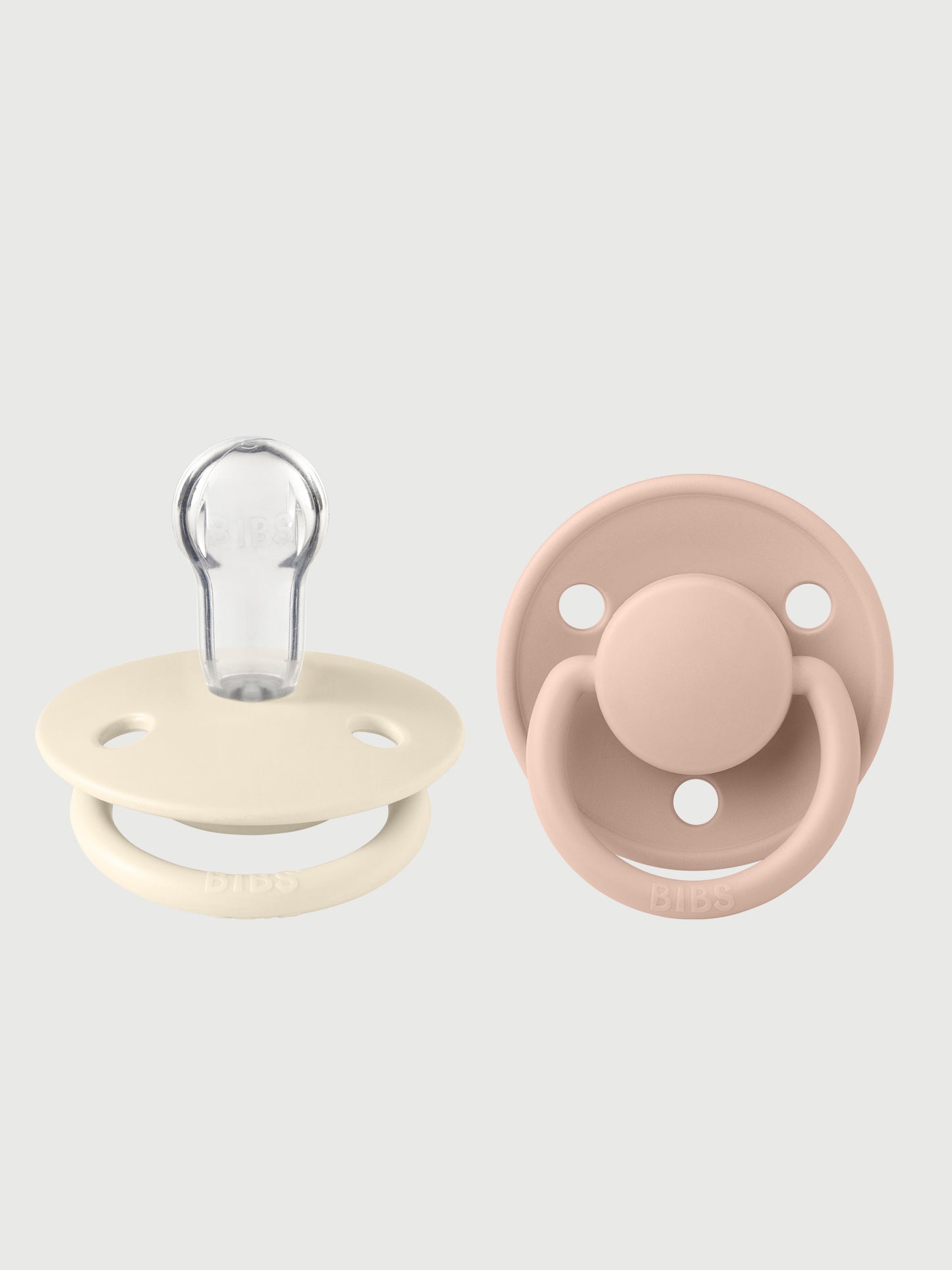 BIBS De Lux 2 Stk. Onesize Ivory/Blush