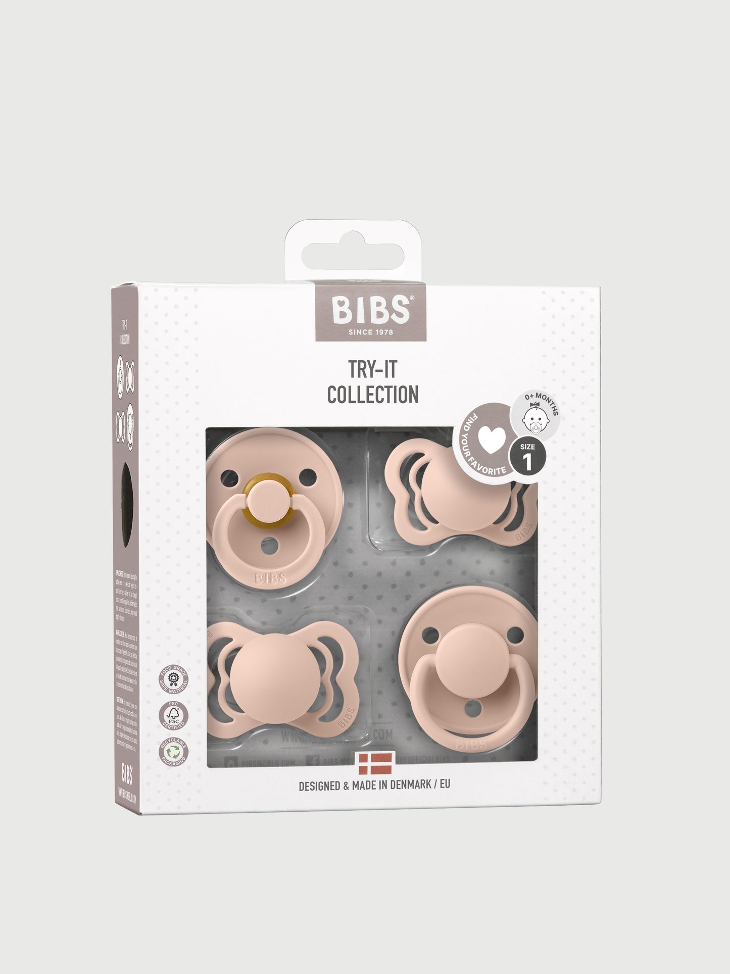 BIBS try it 4 pak (blush)