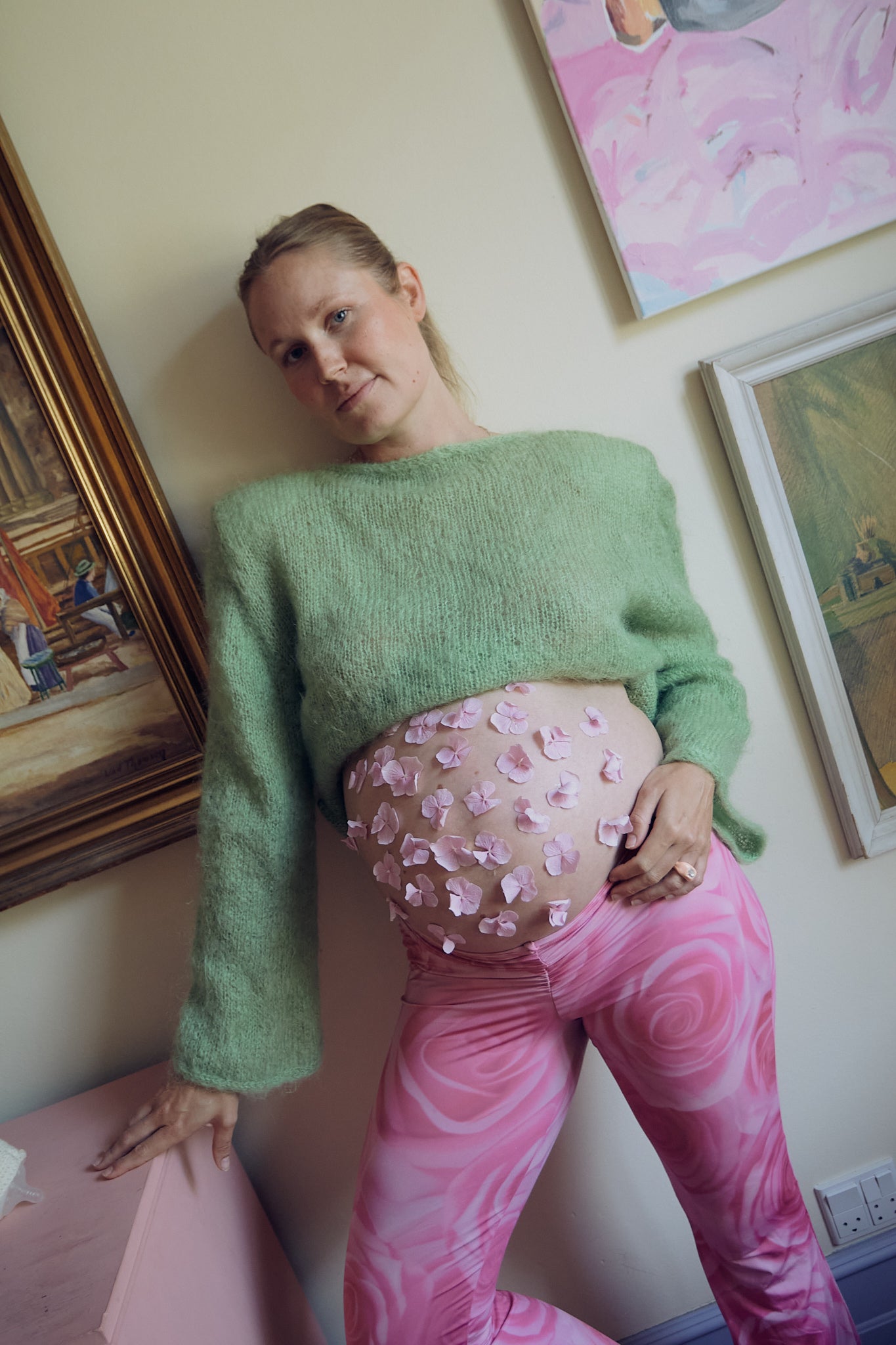 <p>Overraskelsen - gravid igen, helt af sig selv</p>