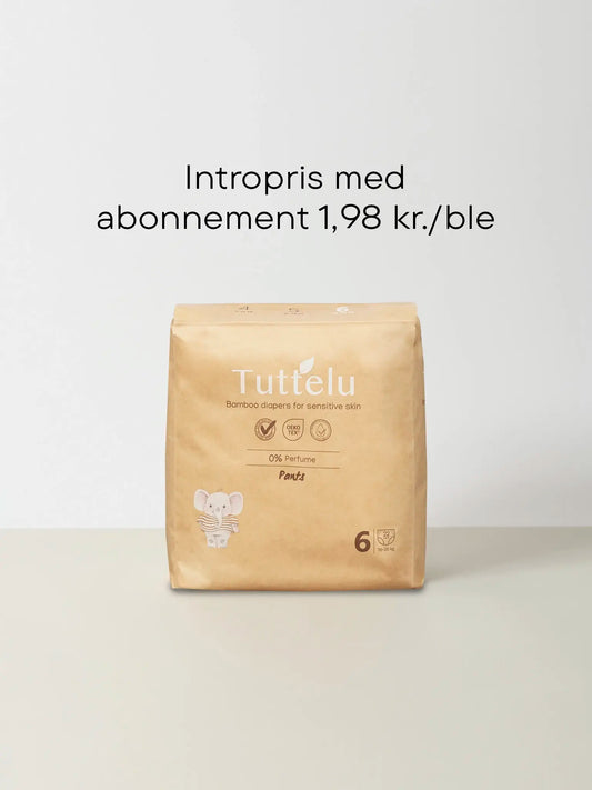 Str. 6 Bambus buksebleer 16-26kg / 22 Stk