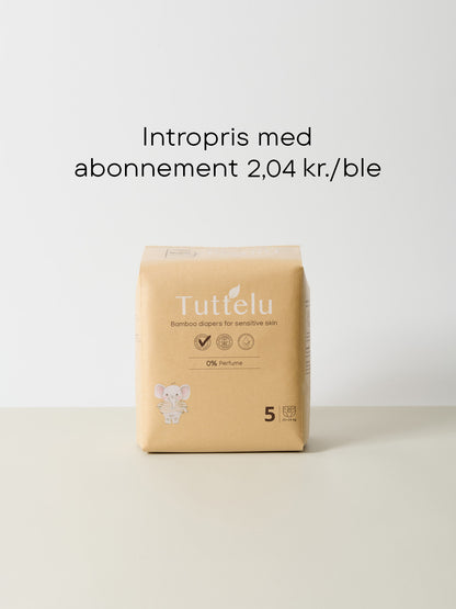 Str. 5 Bambus 10-14kg / 20 Stk (midlertidigt udsolgt)