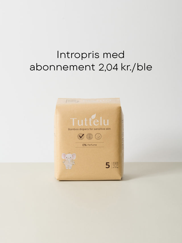 Str. 5 Bambus 10-14kg / 20 Stk (midlertidigt udsolgt)
