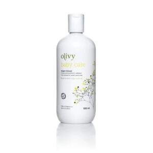 Olivy 500ml Babyolie - Økologisk olivenolie til skånsom pleje af din babys sensitive hud